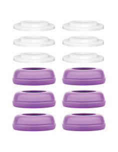 Maymom Tapa de Botella y Disco de Sellado Reescribible 6 Pzas