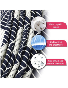 Funda de Lactancia UHINOOS Algodón Transpirable Ajustable Negro 2