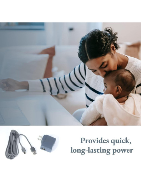Adaptador de corriente Ameda Mya Joy Plus y cable USB-C