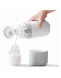 Calentador de Leche Portátil BOLOLO Pro 500 ml, Rápido y Desmontable