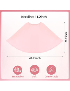 4 Fundas de Lactancia Suaves de Rayón 360 Cobertura Completa 2