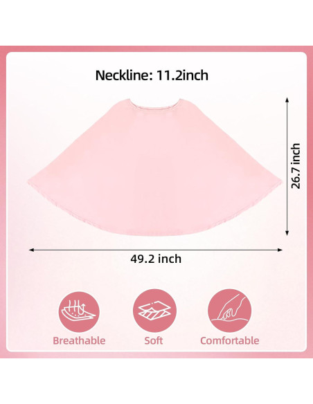 4 Fundas de Lactancia Suaves de Rayón 360 Cobertura Completa