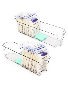 Contenedores de Almacenamiento de Leche Materna - 2 Unidades Grande