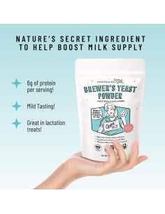 Polvo de Levadura de Cerveza Legendairy Milk 450g - Suplemento Lactancia 2