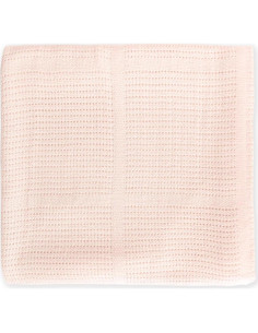 Manta Celular para Bebé Increíble Algodón Premium 112x112 cm Rosa 2