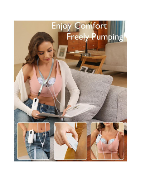 Extractor de Leche Eléctrico Momfree K3 Portátil 180ml