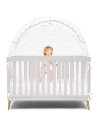 Tienda de Red para Cuna de Bebé Wonder Space - Encaje - Malla Transpirable
