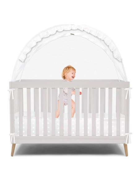 Tienda de Red para Cuna de Bebé Wonder Space - Encaje - Malla Transpirable