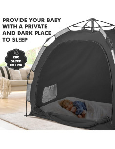 Cubierta Blackout YAVIL para Cuna Plegable 145x95 cm 2