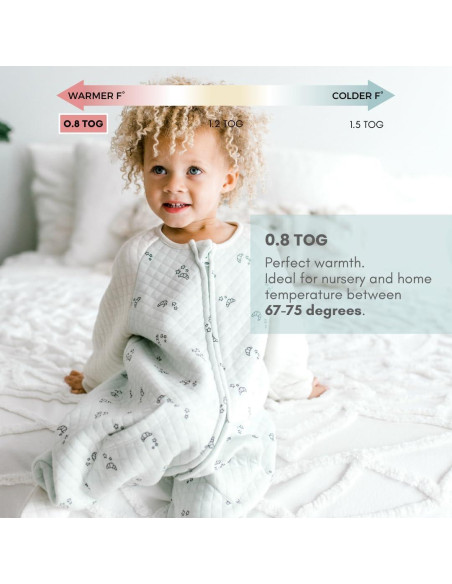 Saco de Sueño Tealbee Dreamsie 12M-2T - 0.8 TOG Transpirable