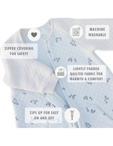 Saco de Sueño Tealbee Dreamsie 12M-2T - 0.8 TOG Transpirable
