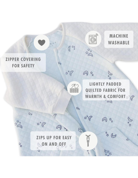 Saco de Sueño Tealbee Dreamsie 12M-2T - 0.8 TOG Transpirable