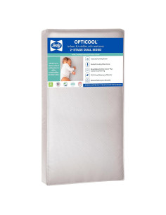 Colchón para Cuna Sealy Baby OptiCool 2 Etapas 132x71 cm