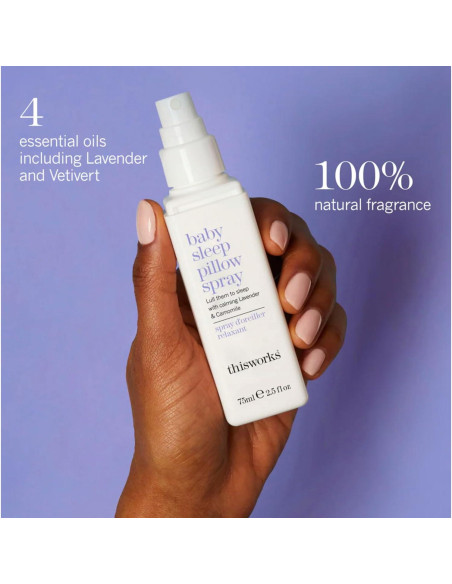 Spray de Almohada para Sueño de Bebé Thisworks 75ml Lavanda
