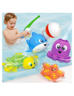 Conjunto de Juguetes de Pesca Magnética JOYIN para Bebés