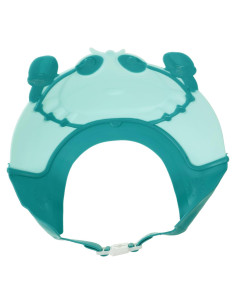 Gorro de Ducha Ajustable FOMIYES Azul para Niños 24x19cm
