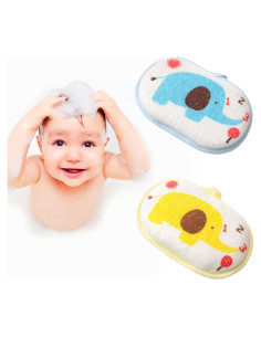 Esponja de Baño para Bebés Hokoad - Paquete de 2 Animales