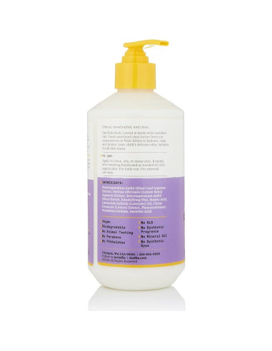 Loción Corporal Alaffia 473 ml Limón Lavanda para Bebés