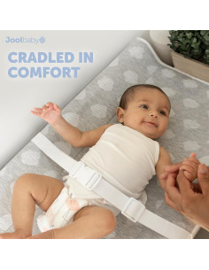 Almohadilla de Cambio Suave Jool Baby Gris Antideslizante 2