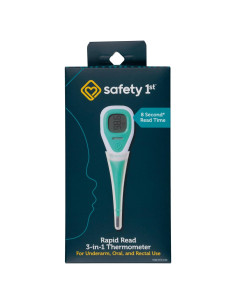 Termómetro 3-en-1 Safety 1st, lectura rápida, Aqua