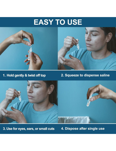 Ampollas Salinas Shusher Care 50x5ml - Solución Isotónica 0.9%