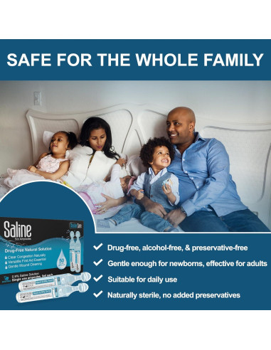 Ampollas Salinas Shusher Care 50x5ml - Solución Isotónica 0.9%