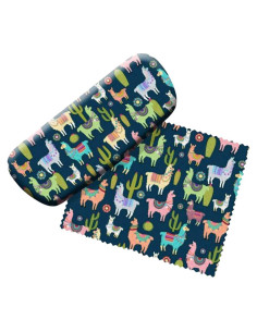 Caso de Gafas Spoontiques Llamas con Paño de Microfibra