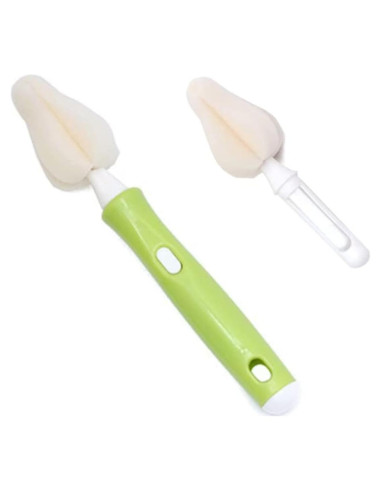 Cepillo para Biberones Duehut GJ120 Verde 17x3.5cm Flexible