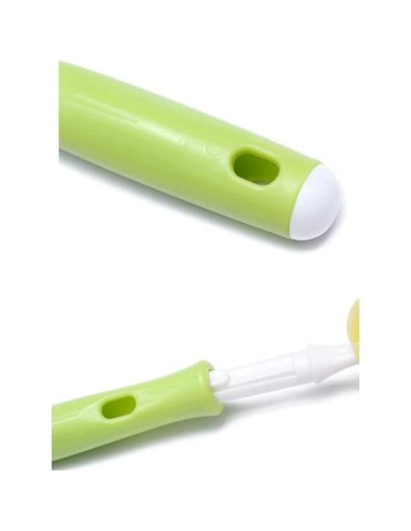 Cepillo para Biberones Duehut GJ120 Verde 17x3.5cm Flexible