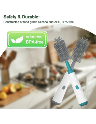 Limpiador Eléctrico de Biberones WHNL Verde 7 en 1