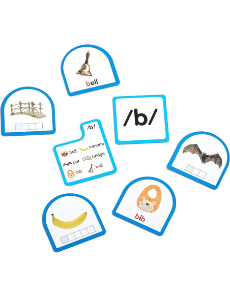 Conjunto de Actividades Hand2mind Clasifica Ese Sonido 314 Piezas