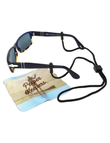 Retenedor de Gafas Peeper Keepers Ajustable + Paño Microfibra