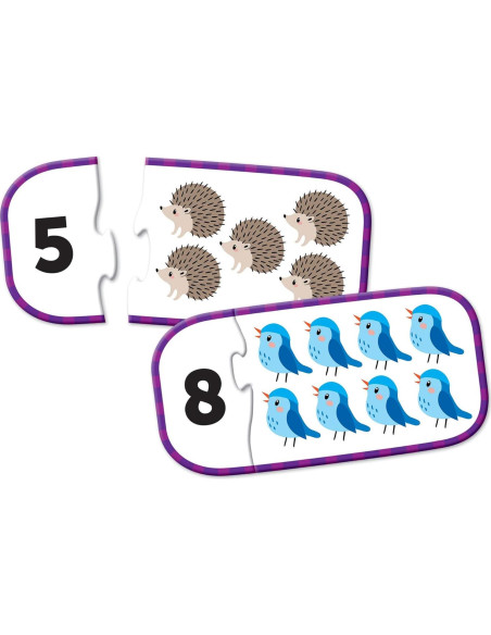 Tarjetas de Rompecabezas de Conteo Learning Resources 25 Piezas