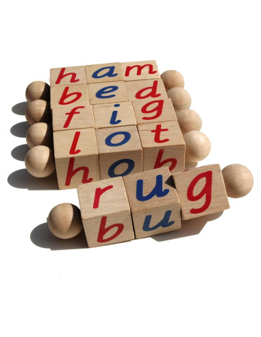 Bloques de Lectura Fonética Quality Montessori - Juguete Educativo