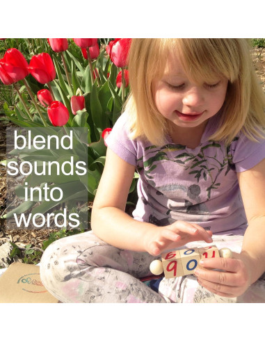 Bloques de Lectura Fonética Quality Montessori - Juguete Educativo