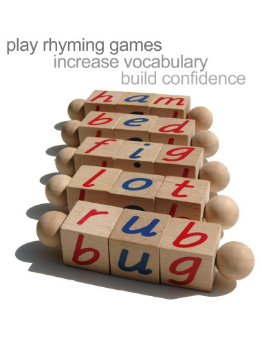 Bloques de Lectura Fonética Quality Montessori - Juguete Educativo