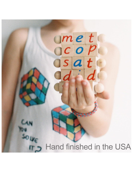 Bloques de Lectura Fonética Quality Montessori - Juguete Educativo Bloques de Lectura Fonética Quality Montessori - Juguete Educativo