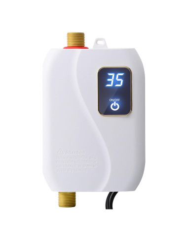 Calentador de Agua Instantáneo Eléctrico Genérico 3000W 110V