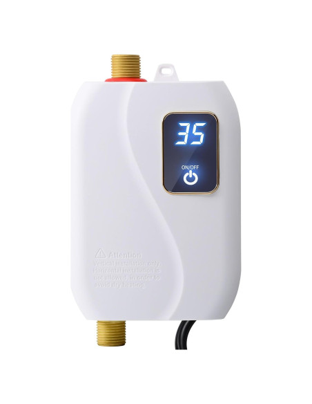 Calentador de Agua Instantáneo Eléctrico Genérico 3000W 110V