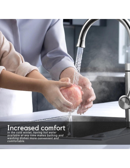 Calentador de Agua Instantáneo Eléctrico Genérico 3000W 110V