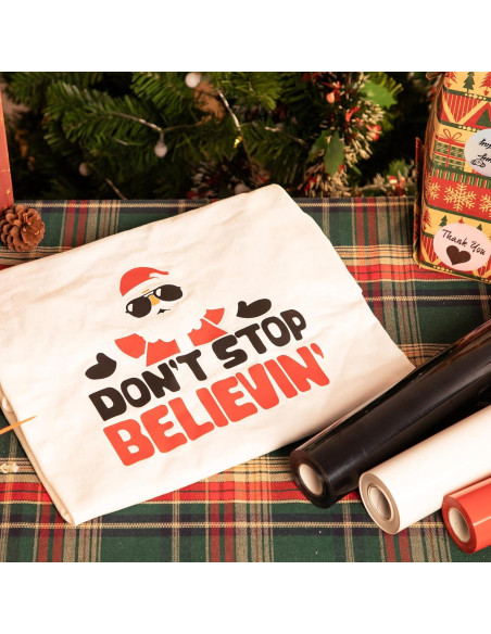 Paquete de Vinilo de Transferencia de Calor LOFFA 22 Hojas 30.48x3.05m Paquete de Vinilo de Transferencia de Calor LOFFA 22 Hojas 30.48x3.05m