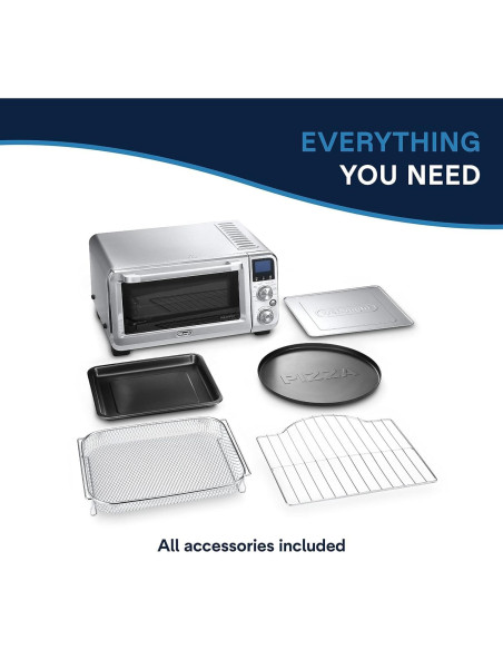 Horno de Aire De'Longhi Livenza 24L 10 en 1 Acero Inoxidable
