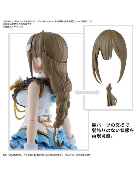 Conjunto de Piezas de Estilo de Cabello y Cara Bandai 30 MS