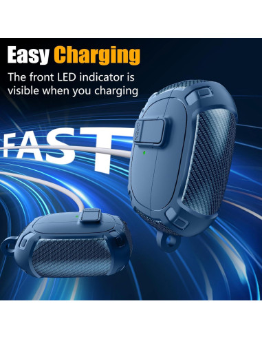 Estuche Protector Ljusmicker para Bose Ultra Open Earbuds 2024 - Azul