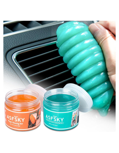 Gel de limpieza para coche ASFSKY - Multiusos, reutilizable