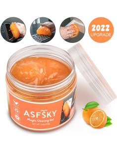 Gel de limpieza para coche ASFSKY - Multiusos, reutilizable 2