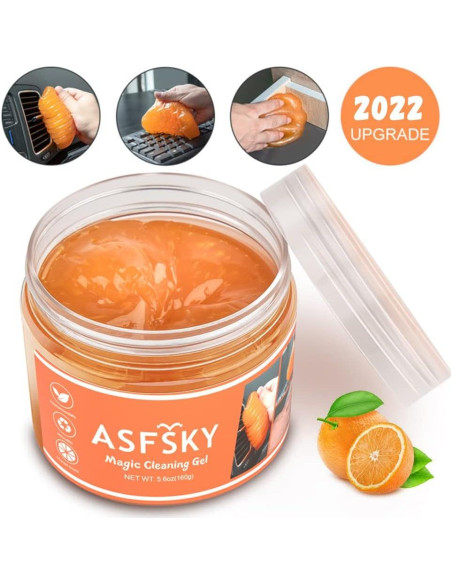 Gel de limpieza para coche ASFSKY - Multiusos, reutilizable