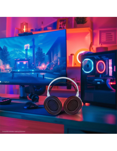 Almohadillas de piel de oveja Brainwavz para Steelseries Arctis 1-9