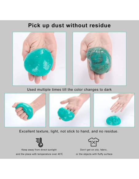 Gel de limpieza para coche ASFSKY - Multiusos, reutilizable