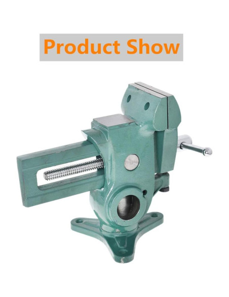 Morsa Parrot 8.89 cm Rotación 360 Multi-Ángulo para Carpinteros